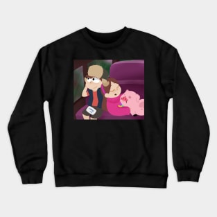 goodbye gravity falls Crewneck Sweatshirt